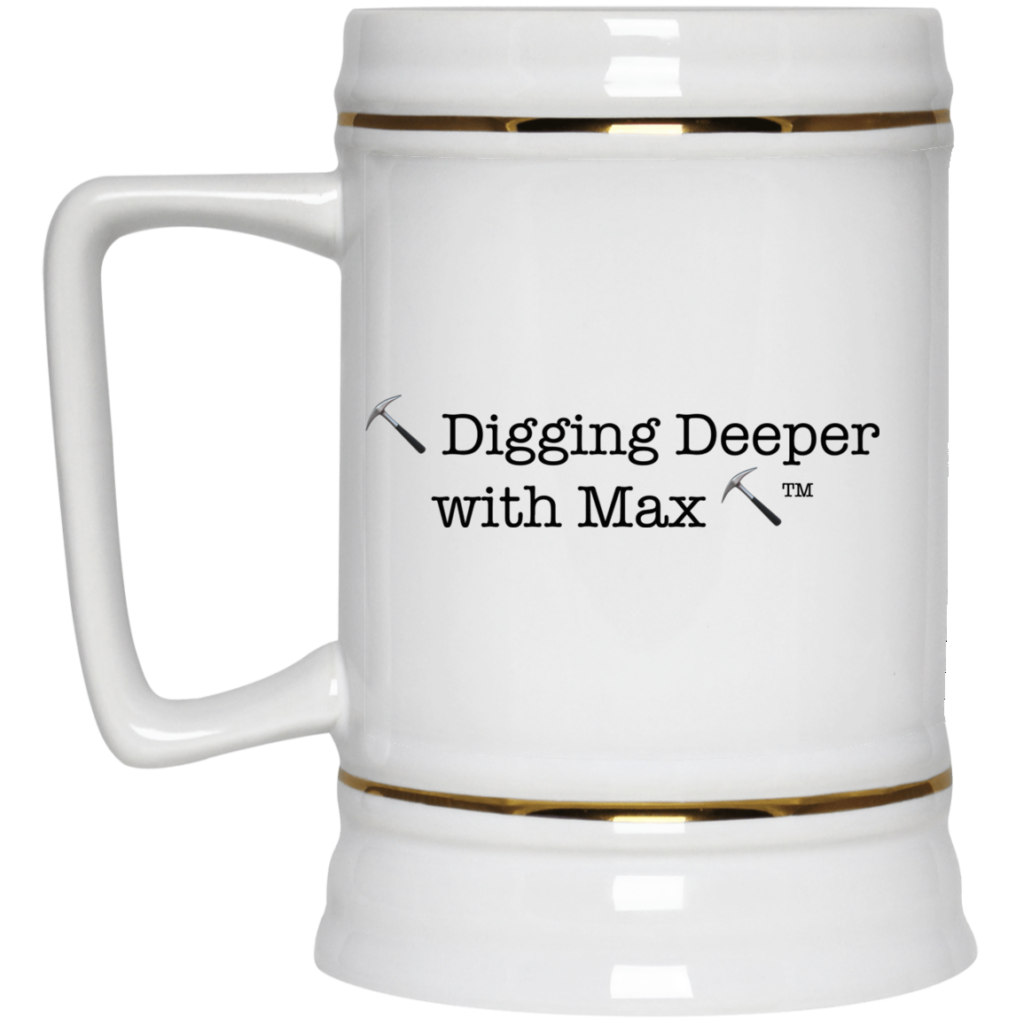 Digging Deeper with Max™ stein/mug